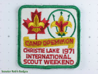 1971 Camp Opemikon - International Scout Weekend